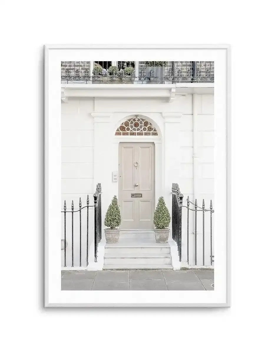 West London Doorway Art Print-PRINT-Olive et Oriel-Olive et Oriel-A5 | 5.8" x 8.3" | 14.8 x 21cm-Unframed Art Print-With White Border-Buy-Australian-Art-Prints-Online-with-Olive-et-Oriel-Your-Artwork-Specialists-Austrailia-Decorate-With-Coastal-Photo-Wall-Art-Prints-From-Our-Beach-House-Artwork-Collection-Fine-Poster-and-Framed-Artwork