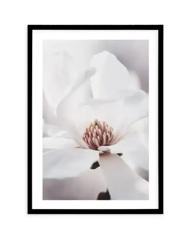 SALE 60x90 White Magnolia I Art Print from Olive et Oriel where you can shop wallpaper and artworks online