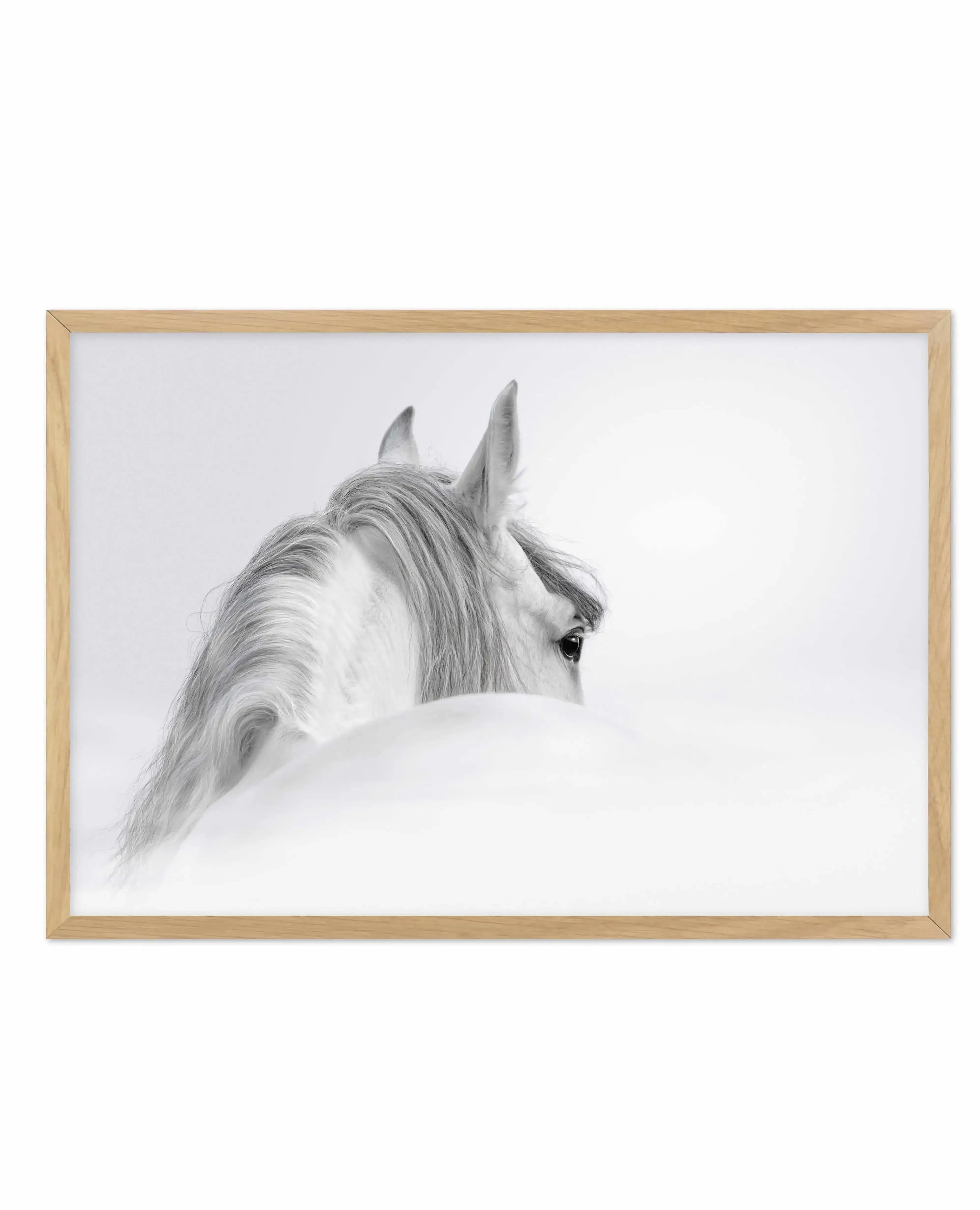 White Spirit Art Print-PRINT-Olive et Oriel-Olive et Oriel-A5 | 5.8" x 8.3" | 14.8 x 21cm-Oak-With White Border-Buy-Australian-Art-Prints-Online-with-Olive-et-Oriel-Your-Artwork-Specialists-Austrailia-Decorate-With-Coastal-Photo-Wall-Art-Prints-From-Our-Beach-House-Artwork-Collection-Fine-Poster-and-Framed-Artwork