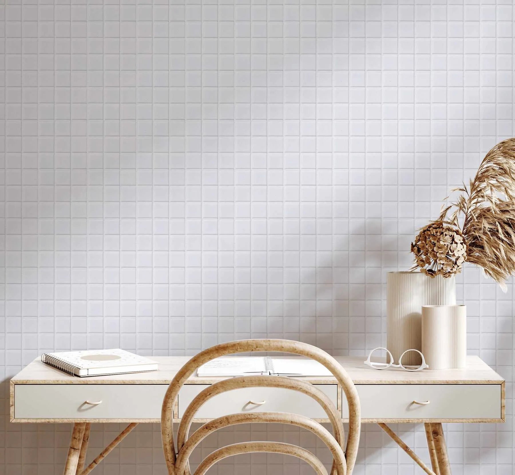 White Tile Wallpaper-Wallpaper-Buy-Australian-Removable-Wallpaper-Now-In-Black-&-White-Wallpaper-Peel-And-Stick-Wallpaper-Online-At-Olive-et-Oriel-Custom-Made-Wallpapers-Wall-Papers-Decorate-Your-Bedroom-Living-Room-Kids-Room-or-Commercial-Interior