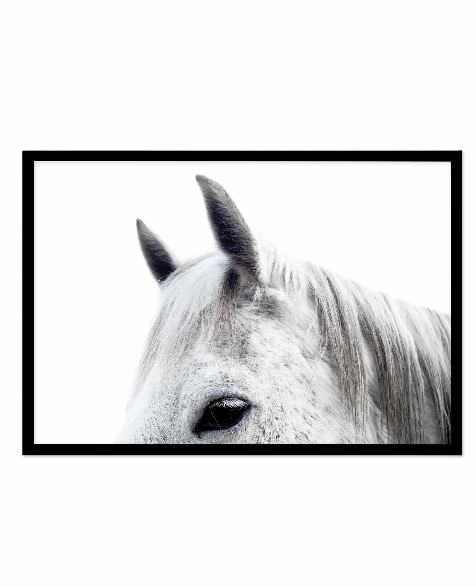 White Spirit II Art Print-PRINT-Olive et Oriel-Olive et Oriel-A5 | 5.8" x 8.3" | 14.8 x 21cm-Black-With White Border-Buy-Australian-Art-Prints-Online-with-Olive-et-Oriel-Your-Artwork-Specialists-Austrailia-Decorate-With-Coastal-Photo-Wall-Art-Prints-From-Our-Beach-House-Artwork-Collection-Fine-Poster-and-Framed-Artwork