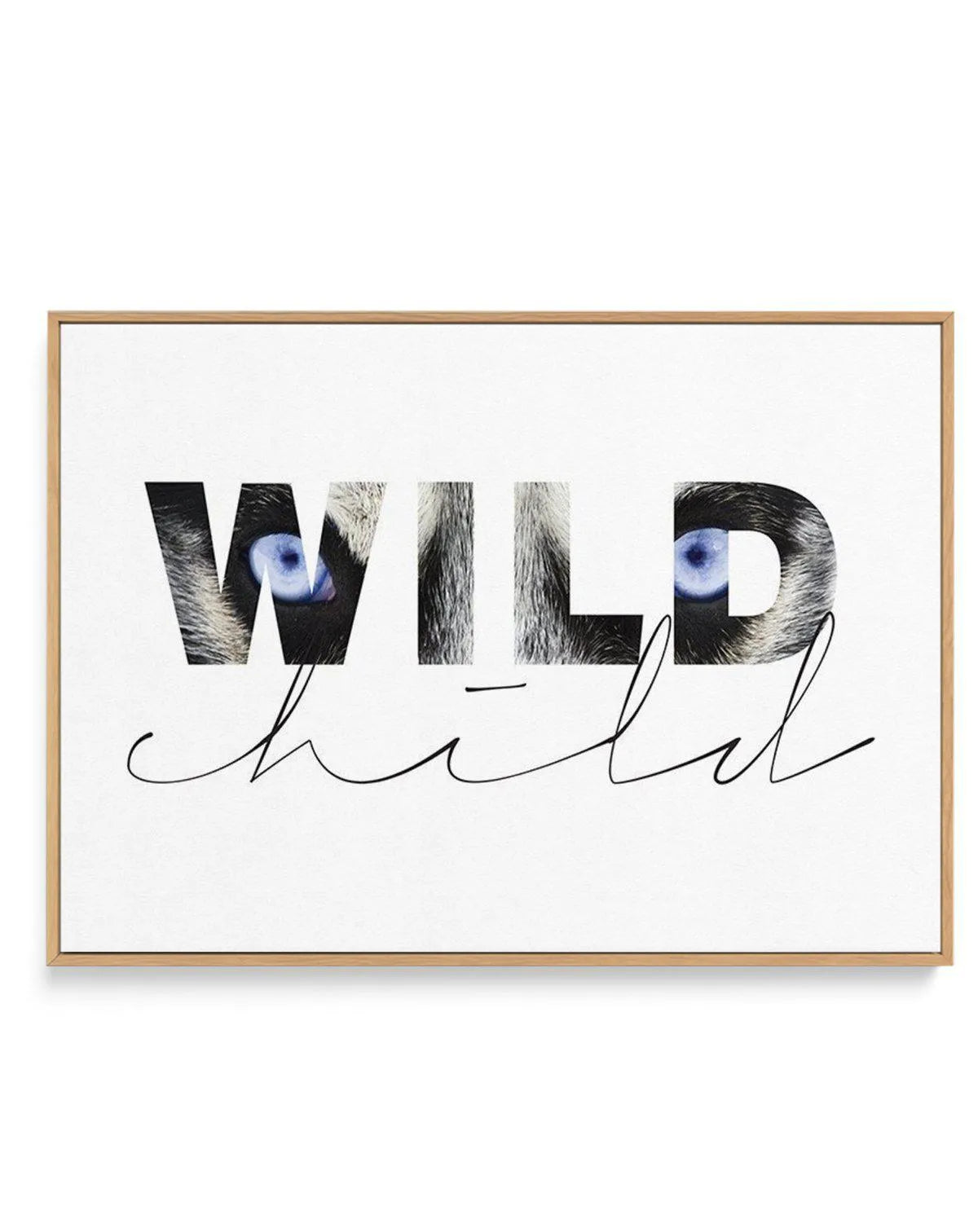 Wild Child | Framed Canvas-CANVAS-You can shop wall art online with Olive et Oriel for everything from abstract art to fun kids wall art. Our beautiful modern art prints and canvas art are available from large canvas prints to wall art paintings and our proudly Australian artwork collection offers only the highest quality framed large wall art and canvas art Australia - You can buy fashion photography prints or Hampton print posters and paintings on canvas from Olive et Oriel and have them deliv