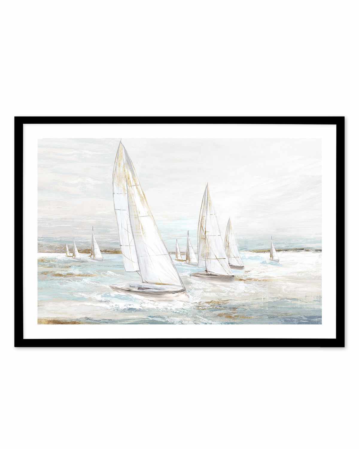 Windswept Sails I Art Print