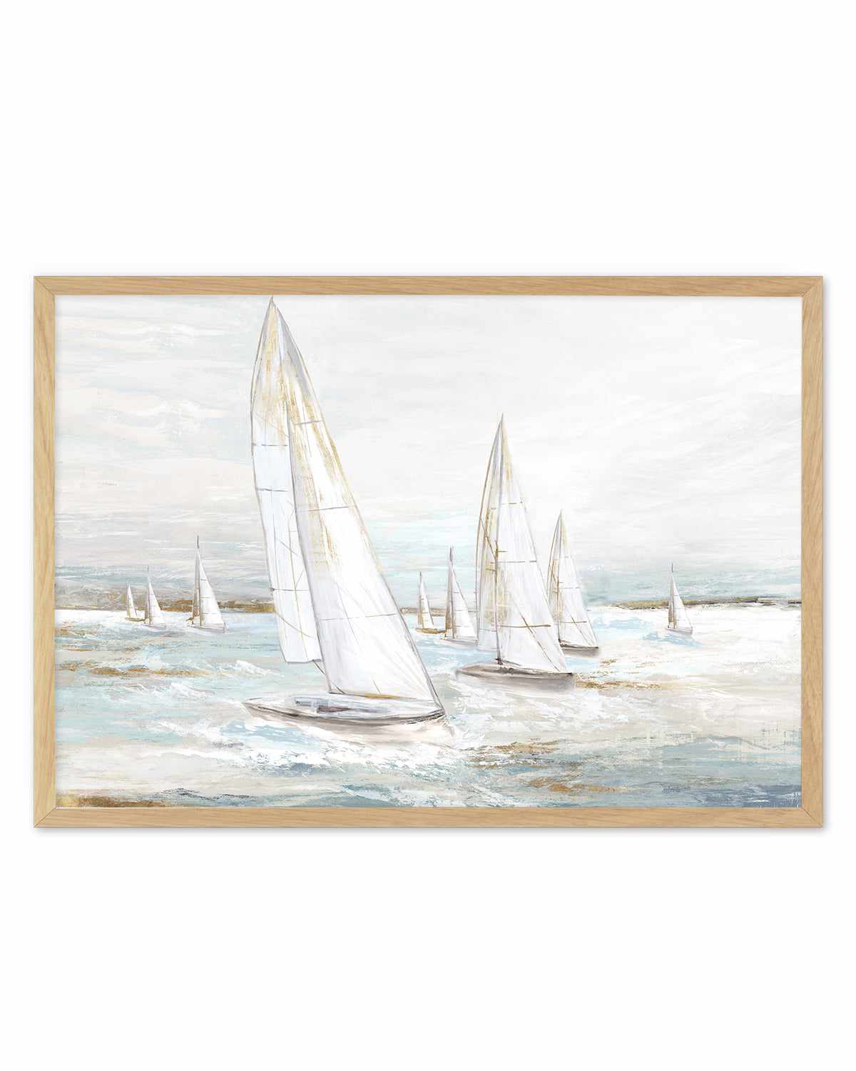 Windswept Sails I Art Print