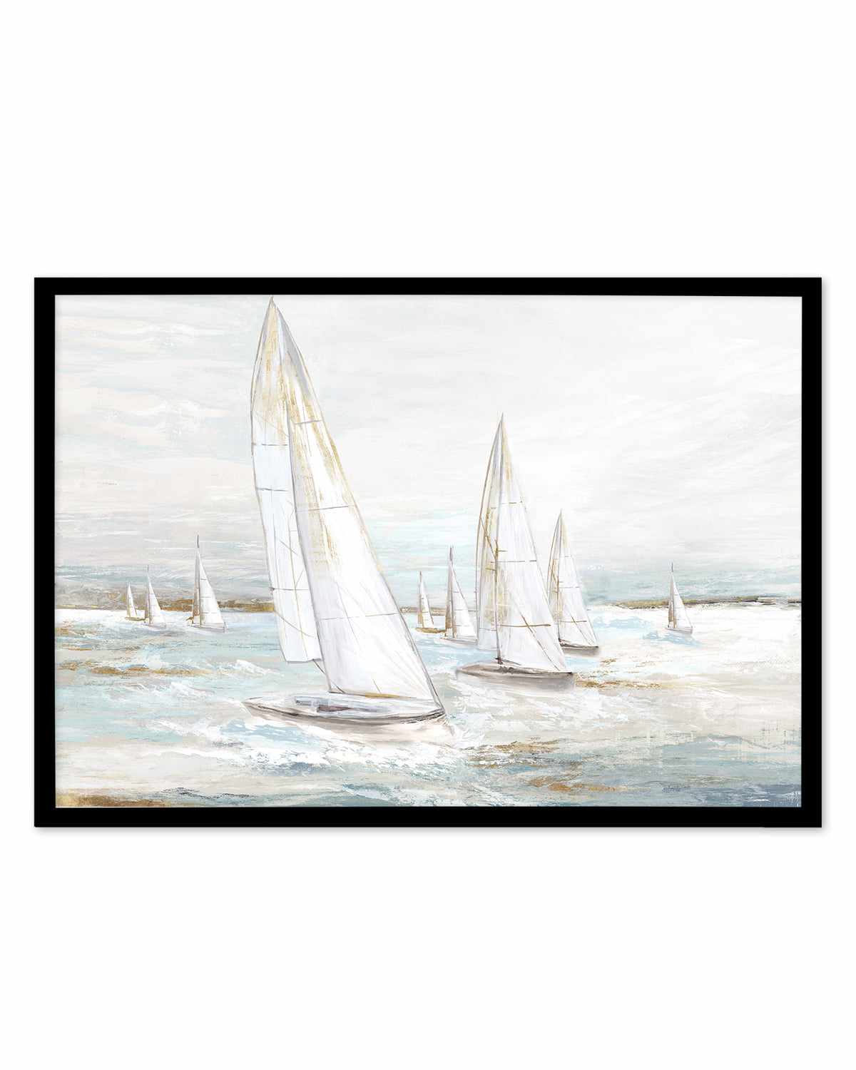 Windswept Sails I Art Print