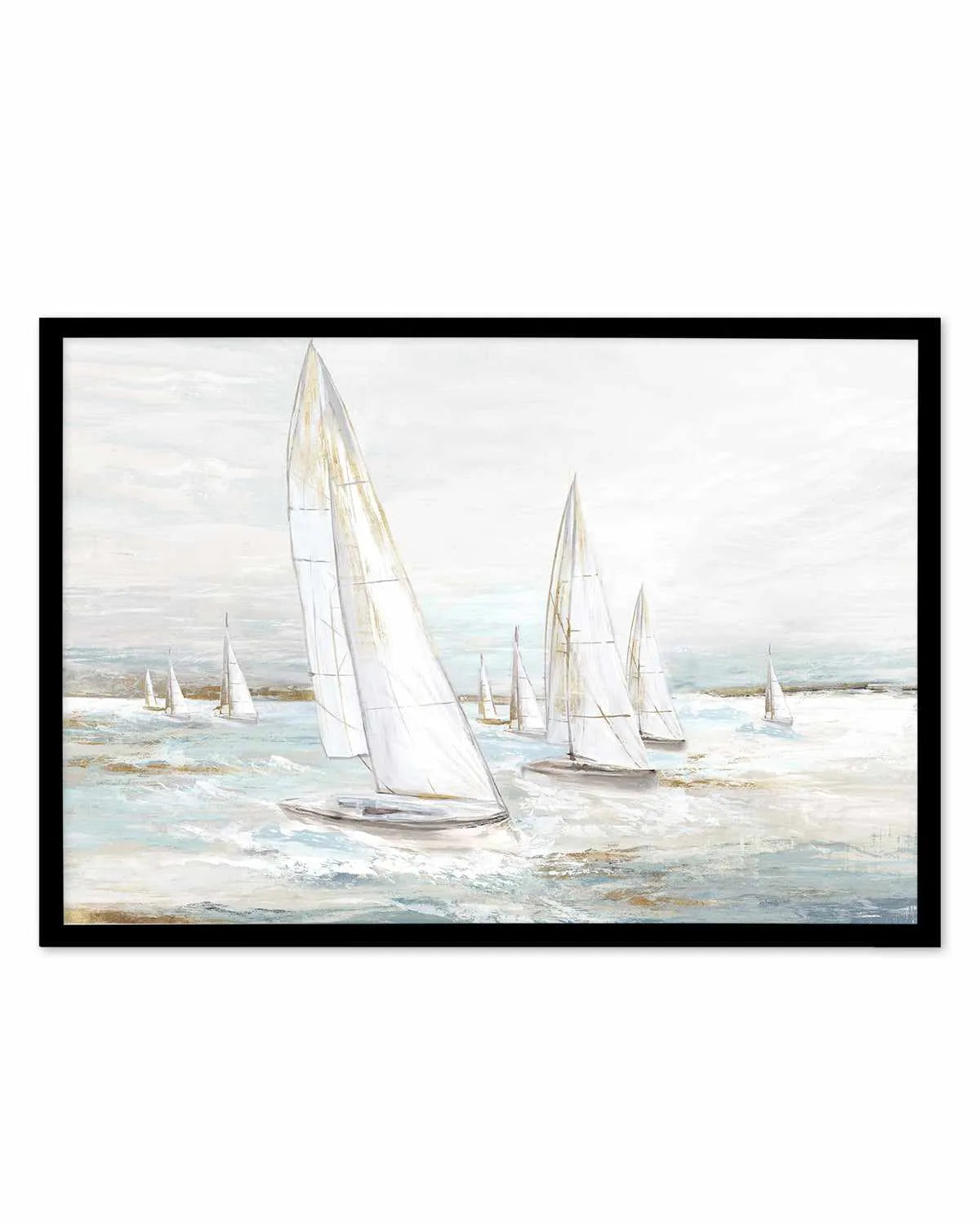 Windswept Sails I Art Print from Olive et Oriel where you can shop wallpaper and artworks online