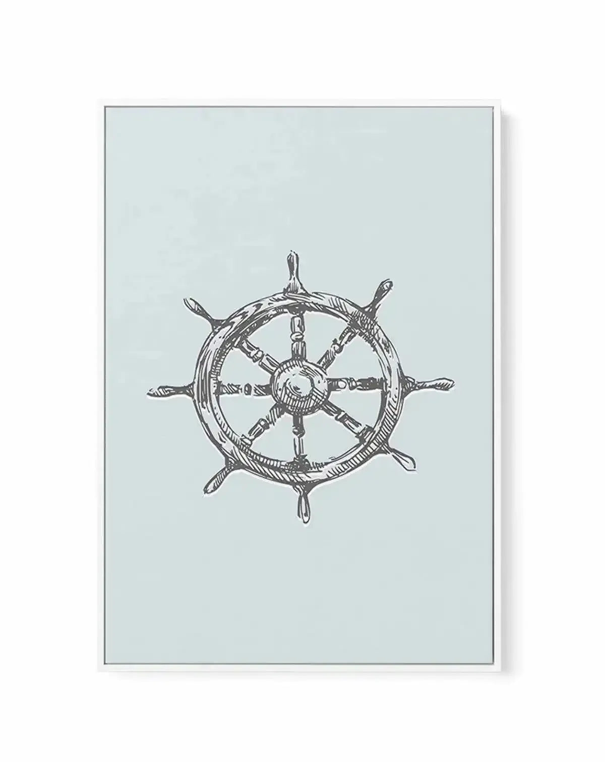 Yacht Wheel | 2 Colour Options | Framed Canvas-CANVAS-You can shop wall art online with Olive et Oriel for everything from abstract art to fun kids wall art. Our beautiful modern art prints and canvas art are available from large canvas prints to wall art paintings and our proudly Australian artwork collection offers only the highest quality framed large wall art and canvas art Australia - You can buy fashion photography prints or Hampton print posters and paintings on canvas from Olive et Oriel