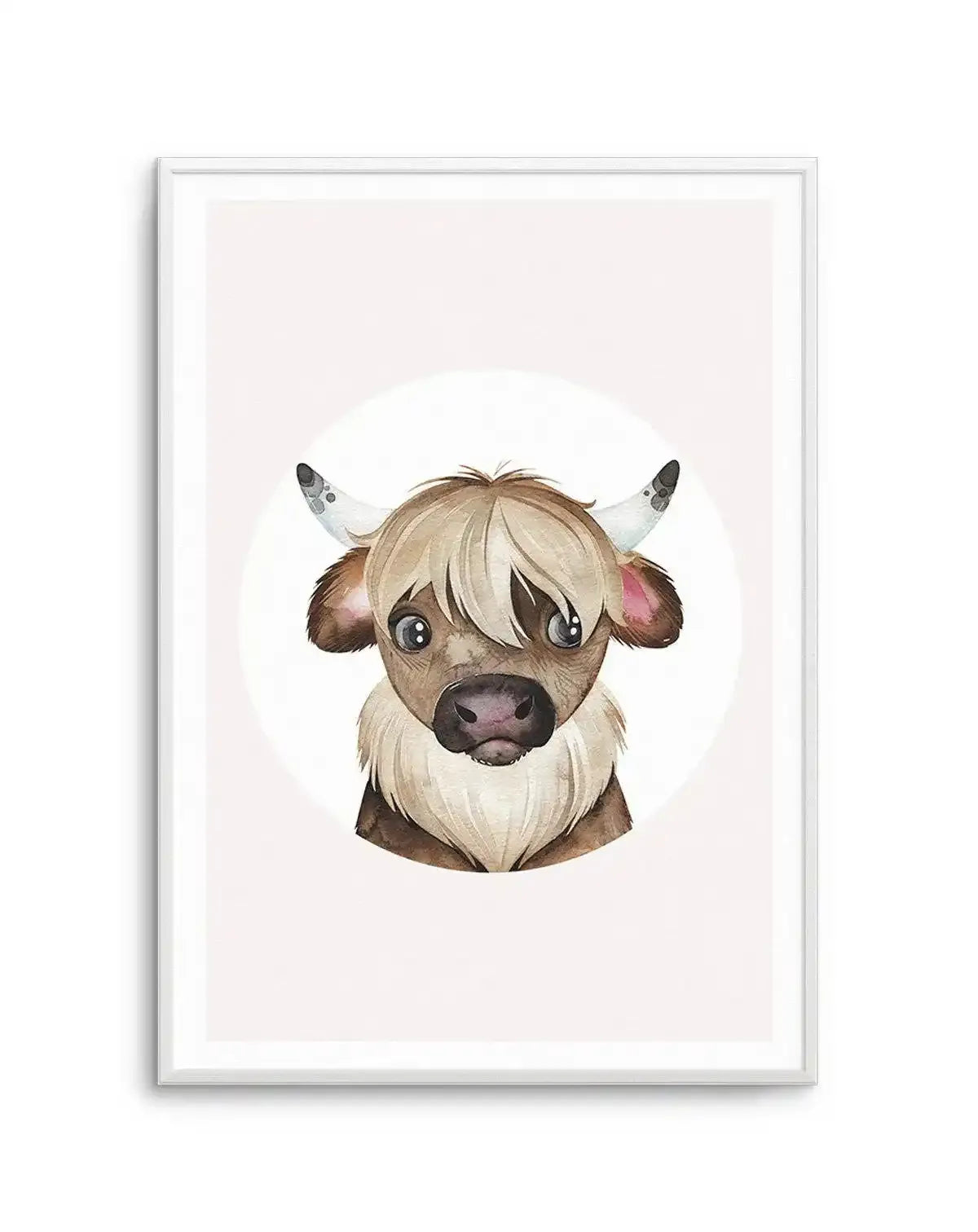 Yak Art Print-PRINT-Olive et Oriel-Olive et Oriel-A5 | 5.8" x 8.3" | 14.8 x 21cm-Unframed Art Print-With White Border-Buy-Australian-Art-Prints-Online-with-Olive-et-Oriel-Your-Artwork-Specialists-Austrailia-Decorate-With-Coastal-Photo-Wall-Art-Prints-From-Our-Beach-House-Artwork-Collection-Fine-Poster-and-Framed-Artwork