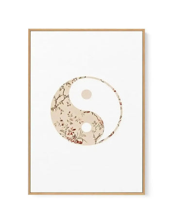 Yin & Yang | Nude | Framed Canvas-CANVAS-You can shop wall art online with Olive et Oriel for everything from abstract art to fun kids wall art. Our beautiful modern art prints and canvas art are available from large canvas prints to wall art paintings and our proudly Australian artwork collection offers only the highest quality framed large wall art and canvas art Australia - You can buy fashion photography prints or Hampton print posters and paintings on canvas from Olive et Oriel and have the