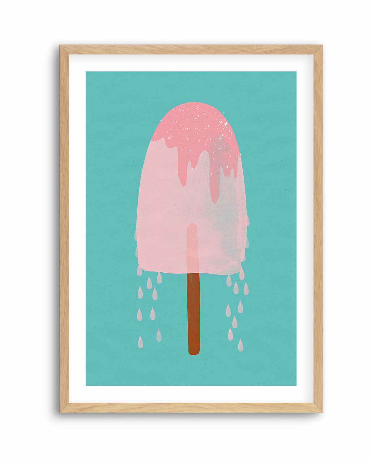 Yummy ice cream by Treechild | Art Print