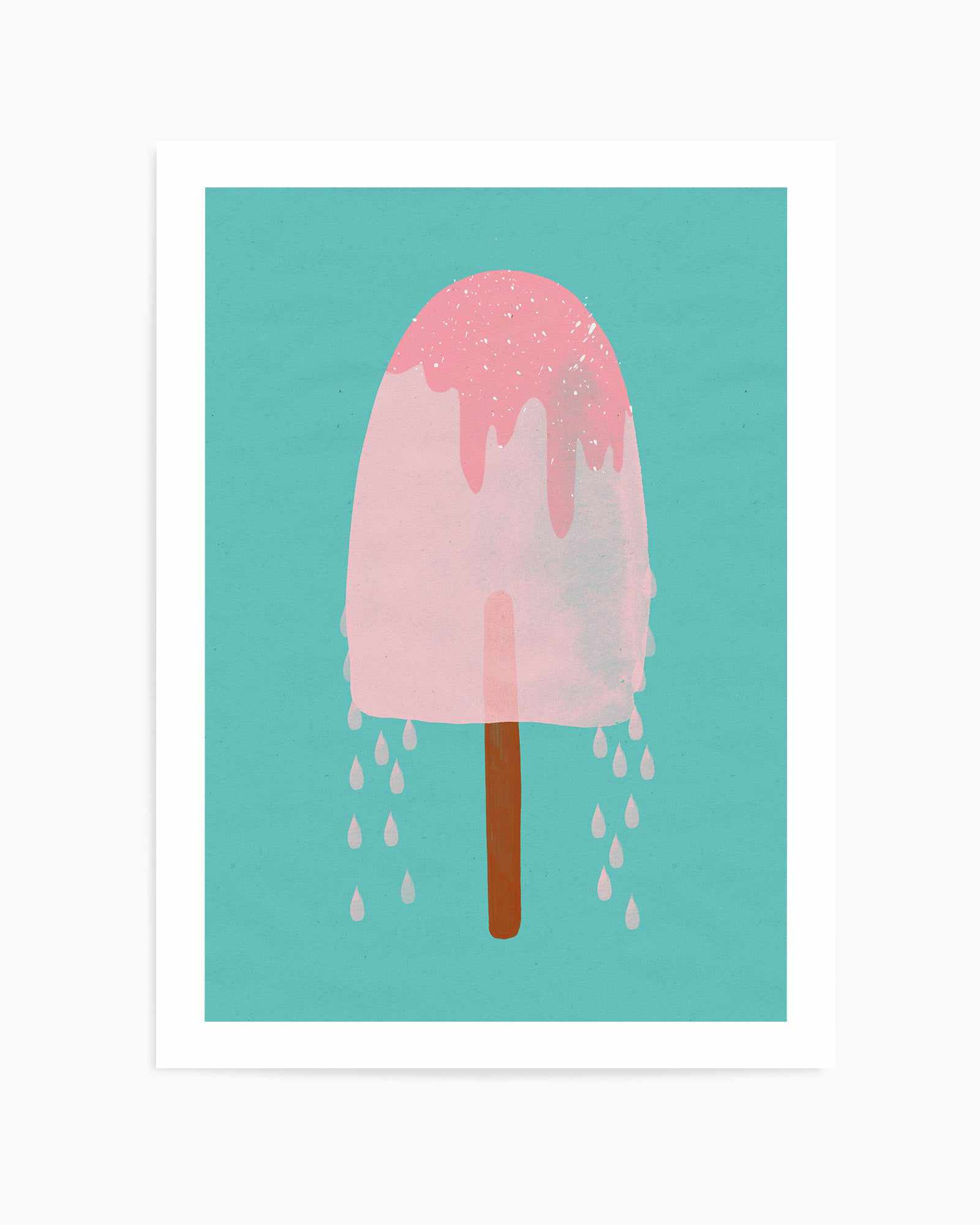 Yummy ice cream by Treechild | Art Print