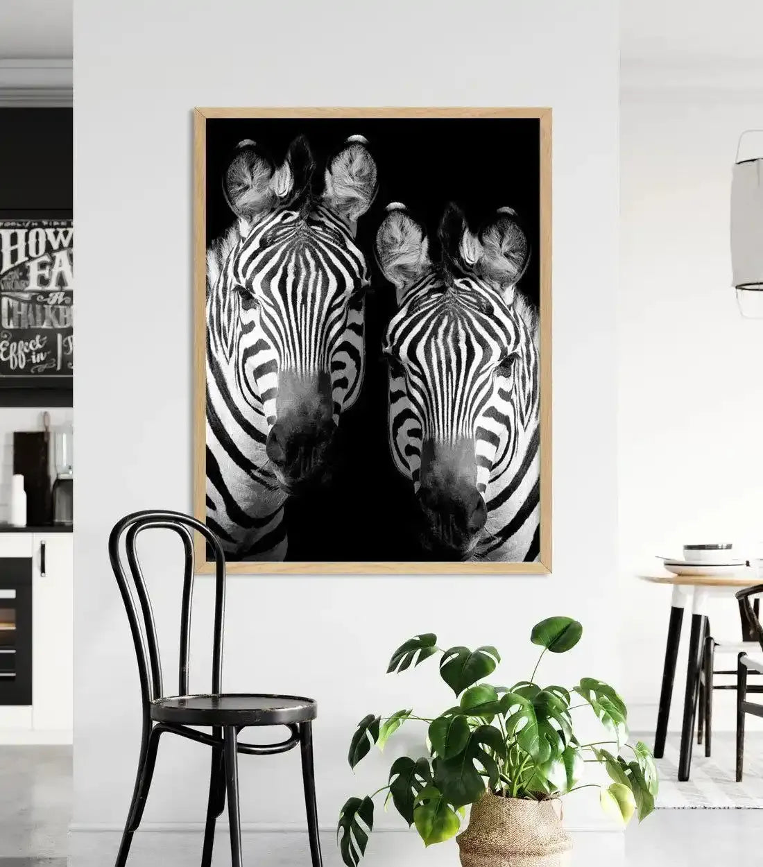 Zebra De Nuit | PT Art Print-PRINT-Olive et Oriel-Olive et Oriel-Buy-Australian-Art-Prints-Online-with-Olive-et-Oriel-Your-Artwork-Specialists-Austrailia-Decorate-With-Coastal-Photo-Wall-Art-Prints-From-Our-Beach-House-Artwork-Collection-Fine-Poster-and-Framed-Artwork