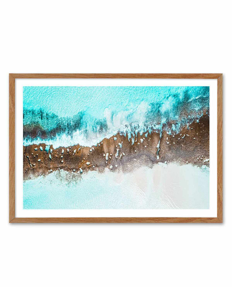 11 Mile Reef Esperance | WA Art Print-PRINT-Olive et Oriel-Olive et Oriel-50x70 cm | 19.6" x 27.5"-Walnut-With White Border-Buy-Australian-Art-Prints-Online-with-Olive-et-Oriel-Your-Artwork-Specialists-Austrailia-Decorate-With-Coastal-Photo-Wall-Art-Prints-From-Our-Beach-House-Artwork-Collection-Fine-Poster-and-Framed-Artwork
