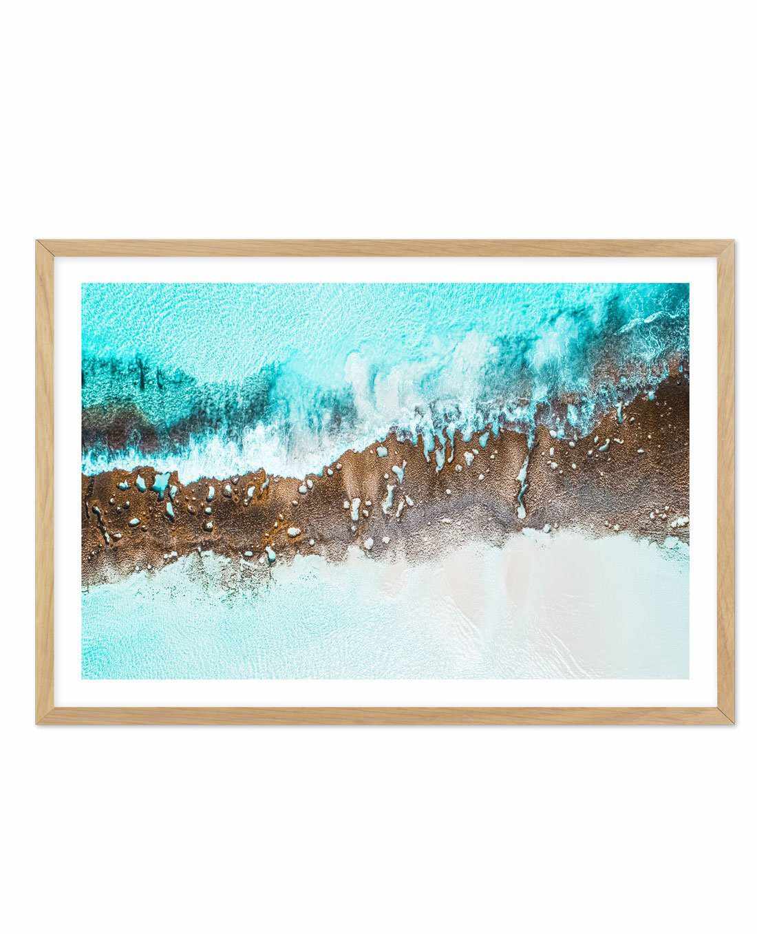 11 Mile Reef Esperance | WA Art Print-PRINT-Olive et Oriel-Olive et Oriel-A5 | 5.8" x 8.3" | 14.8 x 21cm-Oak-With White Border-Buy-Australian-Art-Prints-Online-with-Olive-et-Oriel-Your-Artwork-Specialists-Austrailia-Decorate-With-Coastal-Photo-Wall-Art-Prints-From-Our-Beach-House-Artwork-Collection-Fine-Poster-and-Framed-Artwork