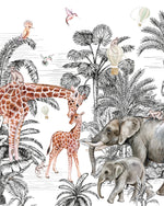 Jungle Safari Wallpaper Mural