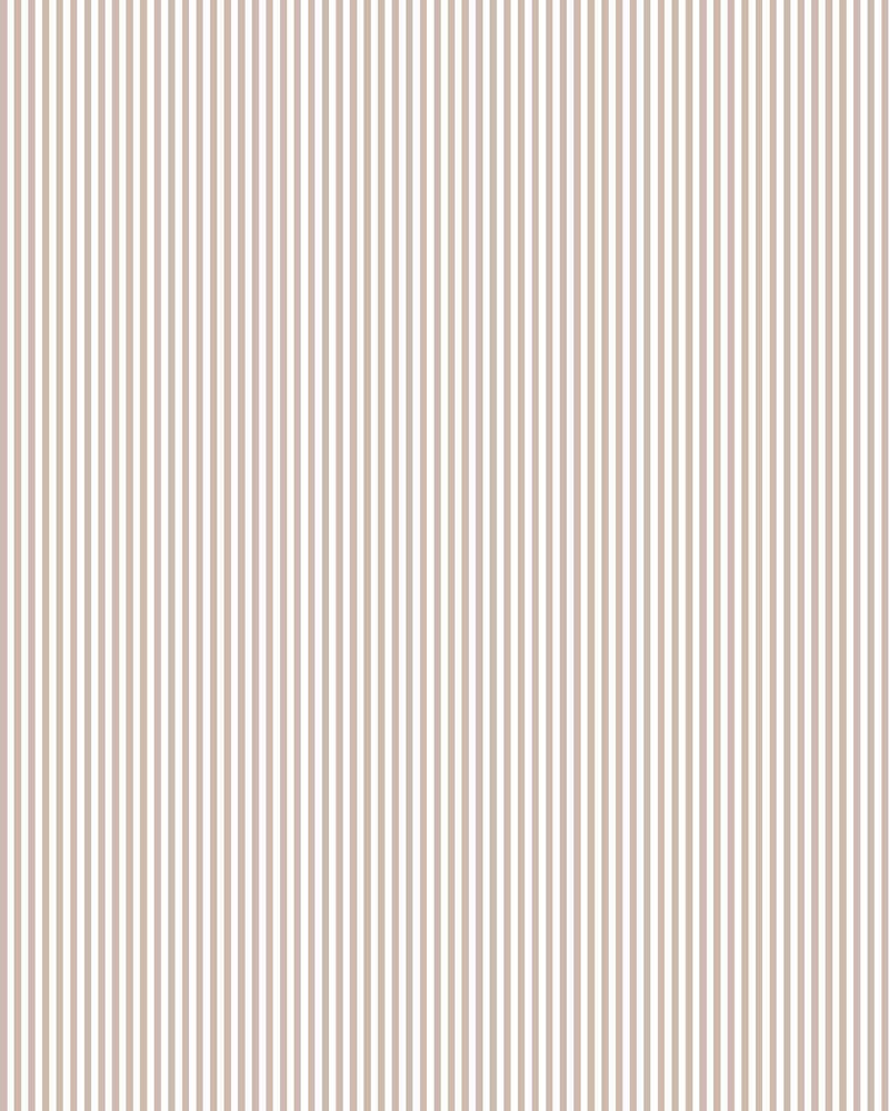 Petite Stripe In Ecru Wallpaper
