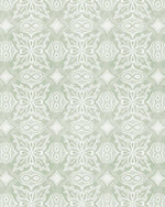 Watercolour Tile Sage Green Wallpaper