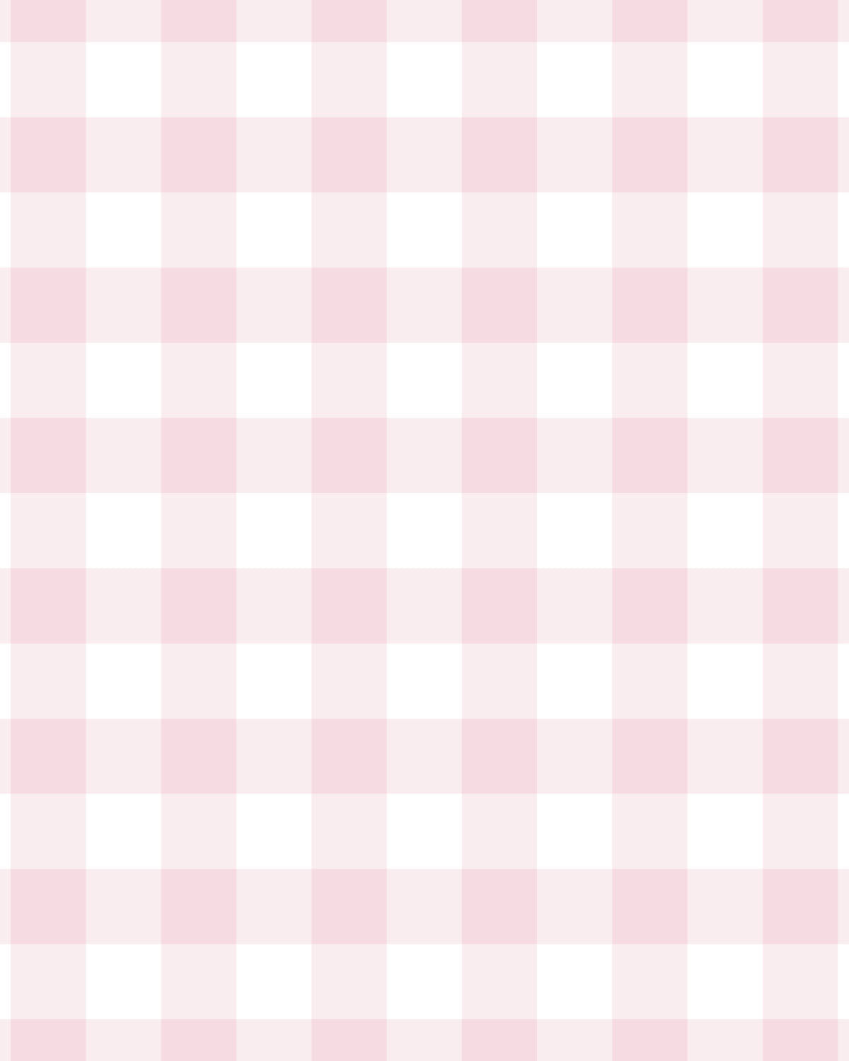 Small Gingham Check Light Pink Wallpaper