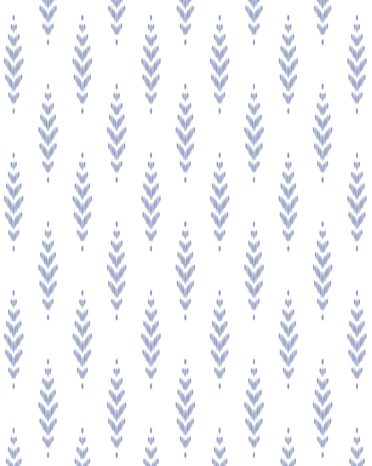 Ikat Navy Blue Wallpaper