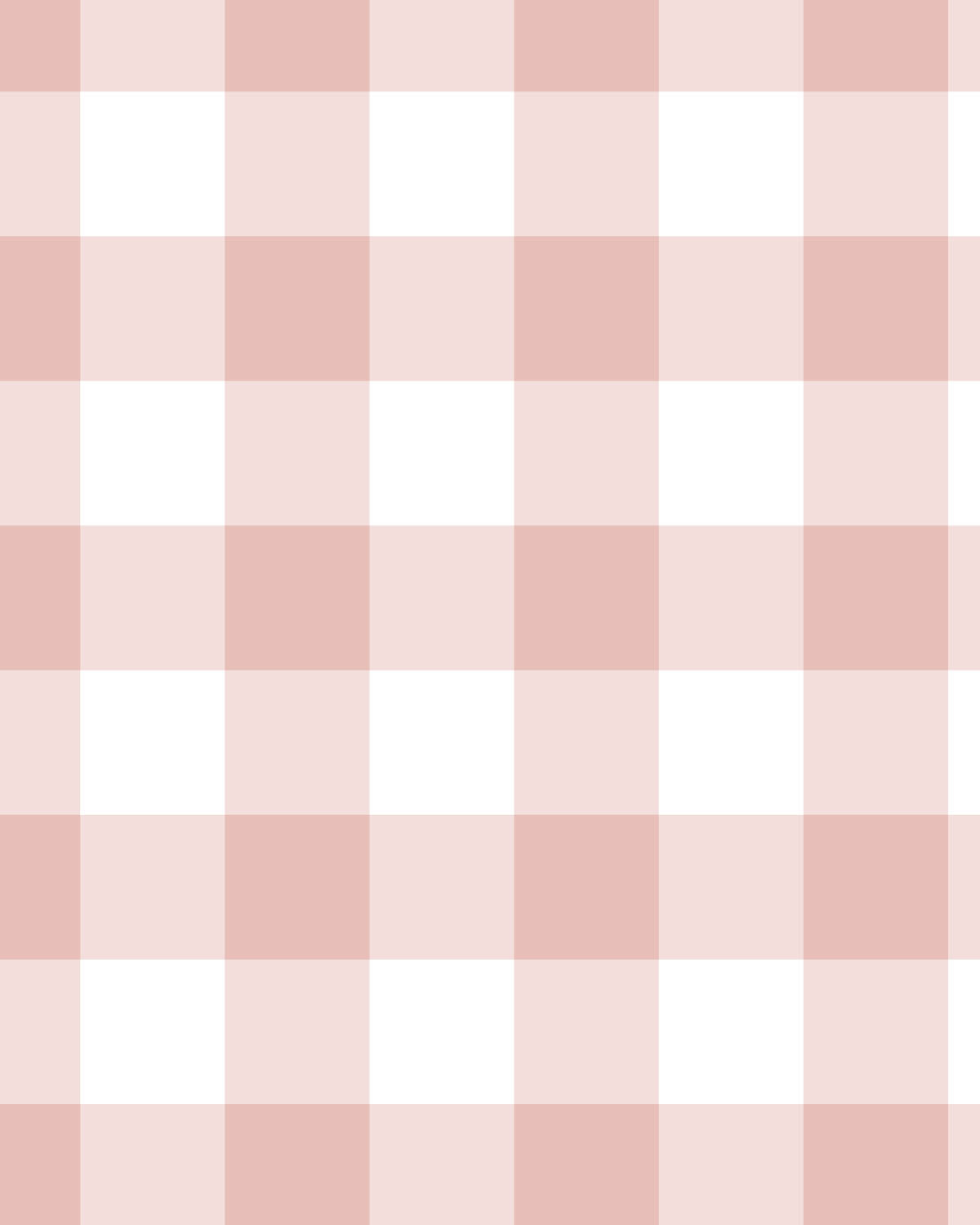 Medium Gingham Check Rose Pink Wallpaper