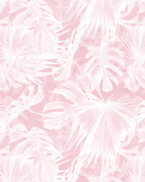 Maui Palm Pink Wallpaper