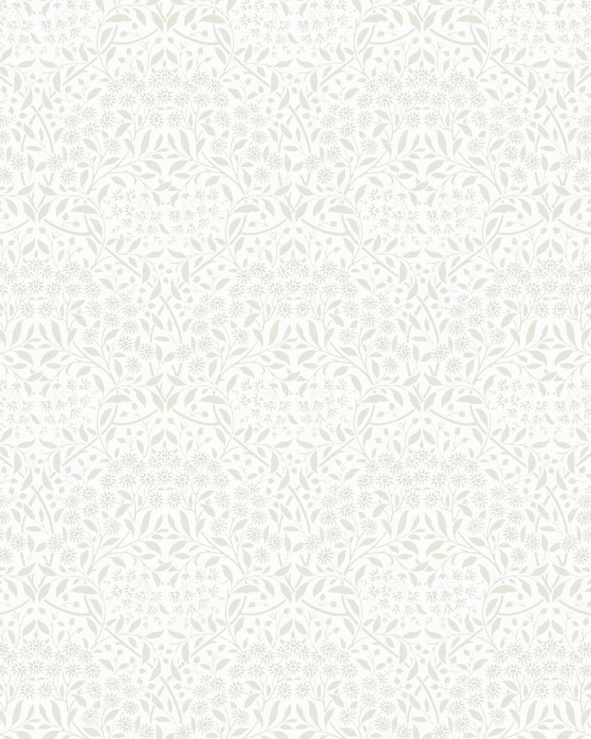 Vintage Posie Sage Green Wallpaper