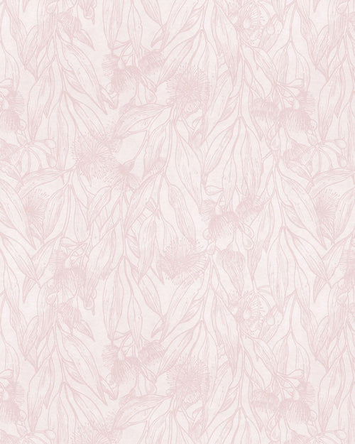 Flowering Gum Pink Wallpaper