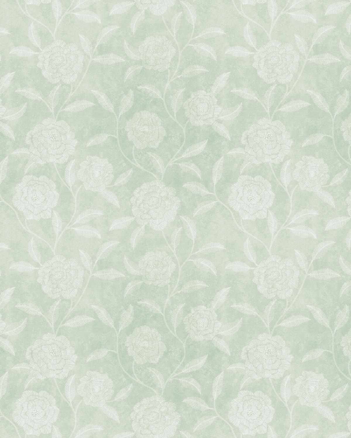 French Rose Sage Green Wallpaper-Wallpaper-Buy Australian Removable Wallpaper Now Sage Green Wallpaper Peel And Stick Wallpaper Online At Olive et Oriel Custom Made Wallpapers Wall Papers Decorate Your Bedroom Living Room Kids Room or Commercial Interior