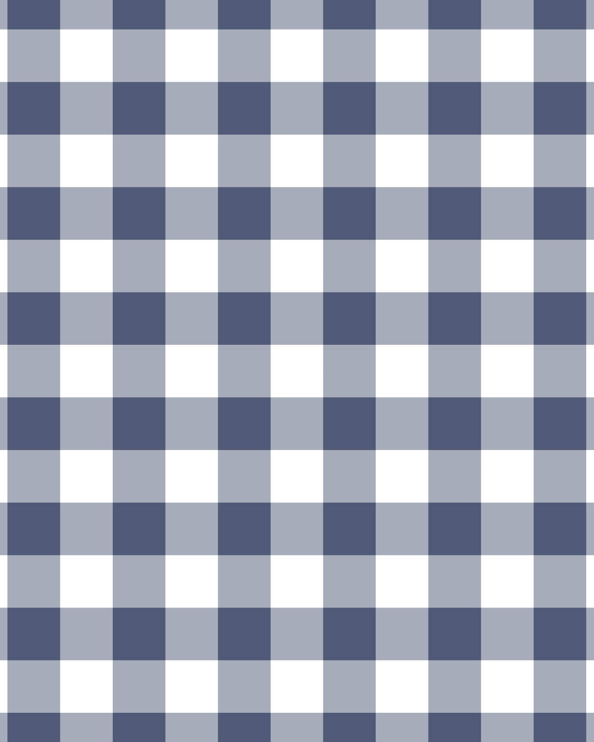 Small Gingham Check Navy Blue Wallpaper