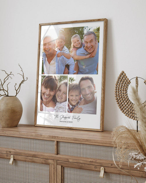 3 Memories In Portrait Art Print-PRINT-Olive et Oriel-Family Photos-Buy-Australian-Art-Prints-Online-with-Olive-et-Oriel-Your-Artwork-Specialists-Austrailia-Decorate-With-Coastal-Photo-Wall-Art-Prints-From-Our-Beach-House-Artwork-Collection-Fine-Poster-and-Framed-Artwork