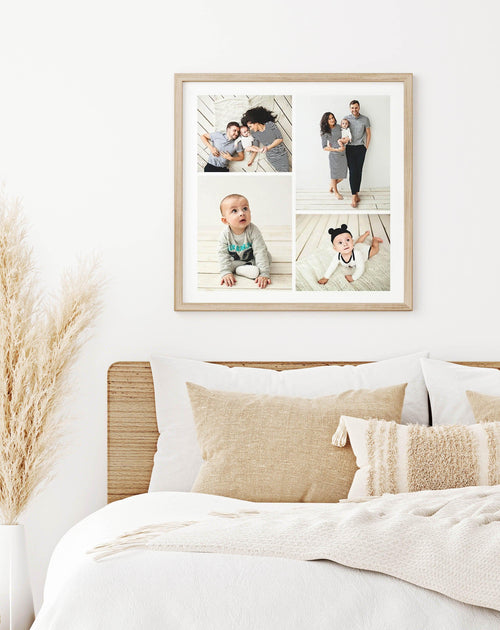 4 Memories In A Square Art Print-PRINT-Olive et Oriel-Family Photos-Buy-Australian-Art-Prints-Online-with-Olive-et-Oriel-Your-Artwork-Specialists-Austrailia-Decorate-With-Coastal-Photo-Wall-Art-Prints-From-Our-Beach-House-Artwork-Collection-Fine-Poster-and-Framed-Artwork
