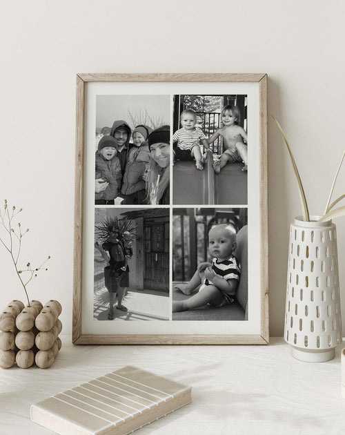 4 Memories In Portrait Art Print-PRINT-Olive et Oriel-Family Photos-Buy-Australian-Art-Prints-Online-with-Olive-et-Oriel-Your-Artwork-Specialists-Austrailia-Decorate-With-Coastal-Photo-Wall-Art-Prints-From-Our-Beach-House-Artwork-Collection-Fine-Poster-and-Framed-Artwork