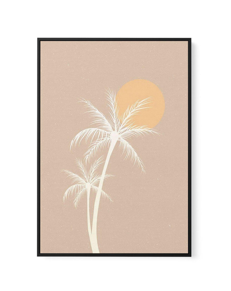 70s Sunset Palm | Framed Canvas-CANVAS-You can shop wall art online with Olive et Oriel for everything from abstract art to fun kids wall art. Our beautiful modern art prints and canvas art are available from large canvas prints to wall art paintings and our proudly Australian artwork collection offers only the highest quality framed large wall art and canvas art Australia - You can buy fashion photography prints or Hampton print posters and paintings on canvas from Olive et Oriel and have them 