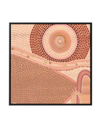 A Family's Journey SQ by Domica Hill | Framed Canvas-CANVAS-You can shop wall art online with Olive et Oriel for everything from abstract art to fun kids wall art. Our beautiful modern art prints and canvas art are available from large canvas prints to wall art paintings and our proudly Australian artwork collection offers only the highest quality framed large wall art and canvas art Australia - You can buy fashion photography prints or Hampton print posters and paintings on canvas from Olive et