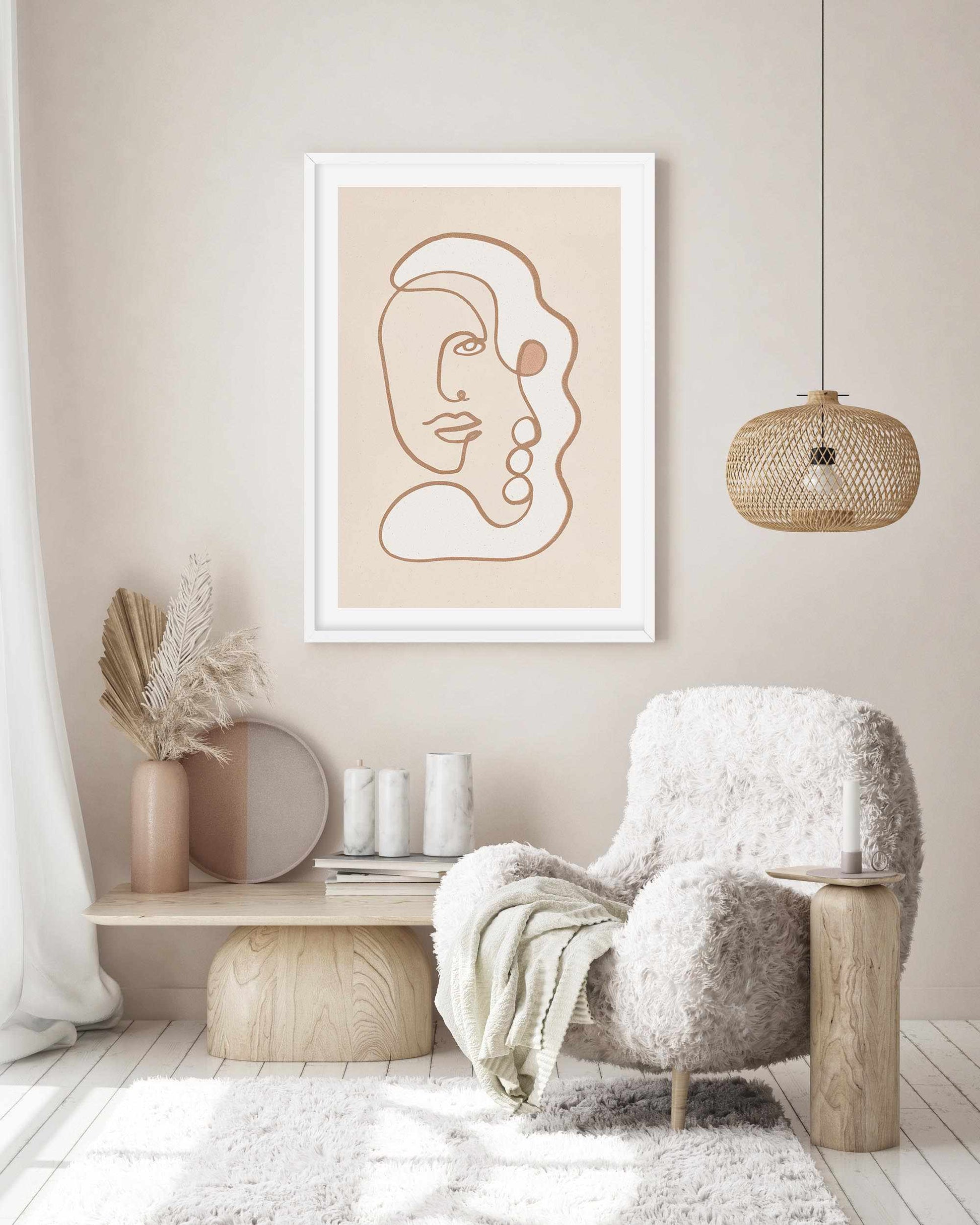 Abstract Figure I Art Print-Buy-Bohemian-Wall-Art-Print-And-Boho-Pictures-from-Olive-et-Oriel-Bohemian-Wall-Art-Print-And-Boho-Pictures-And-Also-Boho-Abstract-Art-Paintings-On-Canvas-For-A-Girls-Bedroom-Wall-Decor-Collection-of-Boho-Style-Feminine-Art-Poster-and-Framed-Artwork-Update-Your-Home-Decorating-Style-With-These-Beautiful-Wall-Art-Prints-Australia