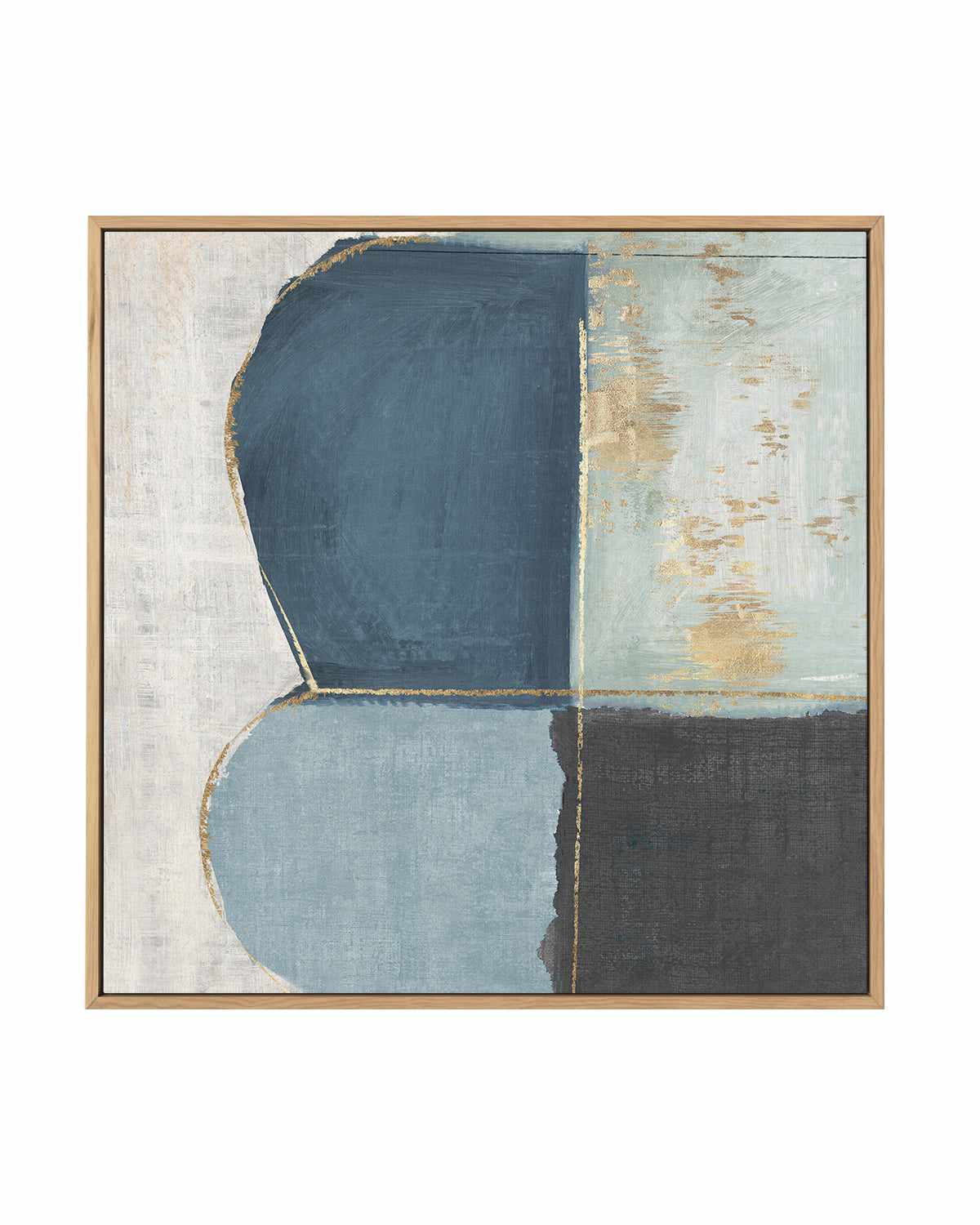 Abstract Form | Framed Canvas Print Art Print