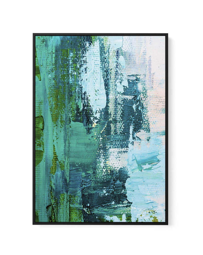 Abstract Green Acrylic I | Framed Canvas-CANVAS-You can shop wall art online with Olive et Oriel for everything from abstract art to fun kids wall art. Our beautiful modern art prints and canvas art are available from large canvas prints to wall art paintings and our proudly Australian artwork collection offers only the highest quality framed large wall art and canvas art Australia - You can buy fashion photography prints or Hampton print posters and paintings on canvas from Olive et Oriel and h