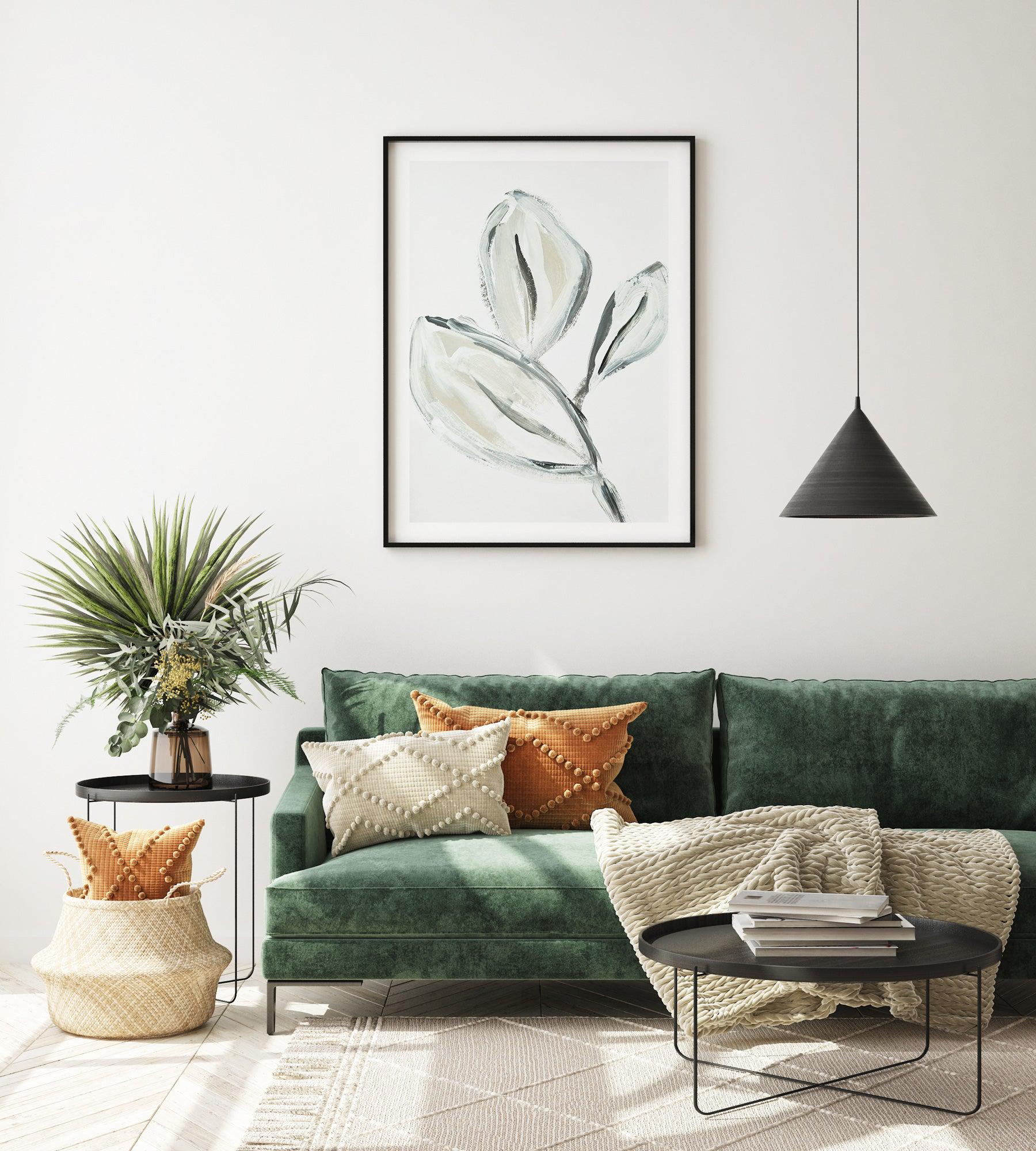 Abstract Leaves Art Print-PRINT-Olive et Oriel-Olive et Oriel-Buy-Australian-Art-Prints-Online-with-Olive-et-Oriel-Your-Artwork-Specialists-Austrailia-Decorate-With-Coastal-Photo-Wall-Art-Prints-From-Our-Beach-House-Artwork-Collection-Fine-Poster-and-Framed-Artwork