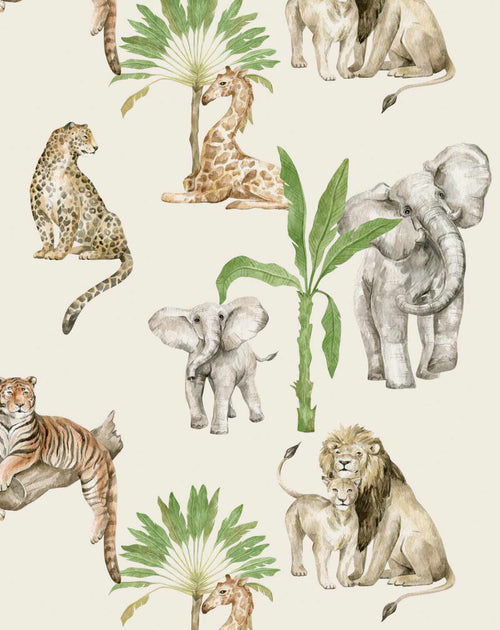 African Animals Wallpaper-Wallpaper-Buy Kids Removable Wallpaper Online Our Custom Made Children√¢‚Ç¨‚Ñ¢s Wallpapers Are A Fun Way To Decorate And Enhance Boys Bedroom Decor And Girls Bedrooms They Are An Amazing Addition To Your Kids Bedroom Walls Our Collection of Kids Wallpaper Is Sure To Transform Your Kids Rooms Interior Style From Pink Wallpaper To Dinosaur Wallpaper Even Marble Wallpapers For Teen Boys Shop Peel And Stick Wallpaper Online Today With Olive et Oriel