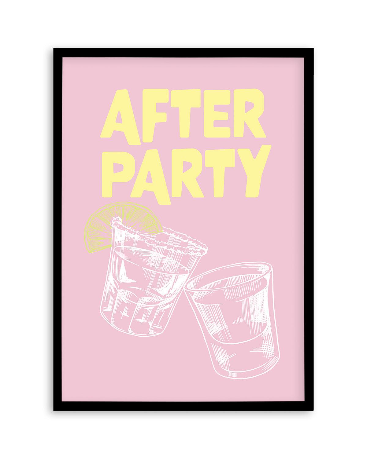 After Party Art Print-PRINT-Olive et Oriel-Olive et Oriel-A5 | 5.8" x 8.3" | 14.8 x 21cm-Black-With White Border-Buy-Australian-Art-Prints-Online-with-Olive-et-Oriel-Your-Artwork-Specialists-Austrailia-Decorate-With-Coastal-Photo-Wall-Art-Prints-From-Our-Beach-House-Artwork-Collection-Fine-Poster-and-Framed-Artwork