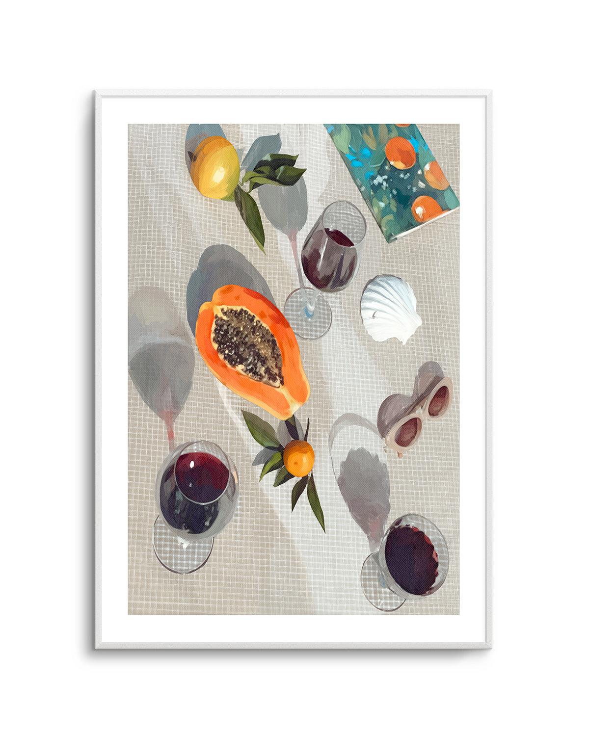 Afternoon Pinot Noir II Art Print-PRINT-Olive et Oriel-Olive et Oriel-Buy-Australian-Art-Prints-Online-with-Olive-et-Oriel-Your-Artwork-Specialists-Austrailia-Decorate-With-Coastal-Photo-Wall-Art-Prints-From-Our-Beach-House-Artwork-Collection-Fine-Poster-and-Framed-Artwork