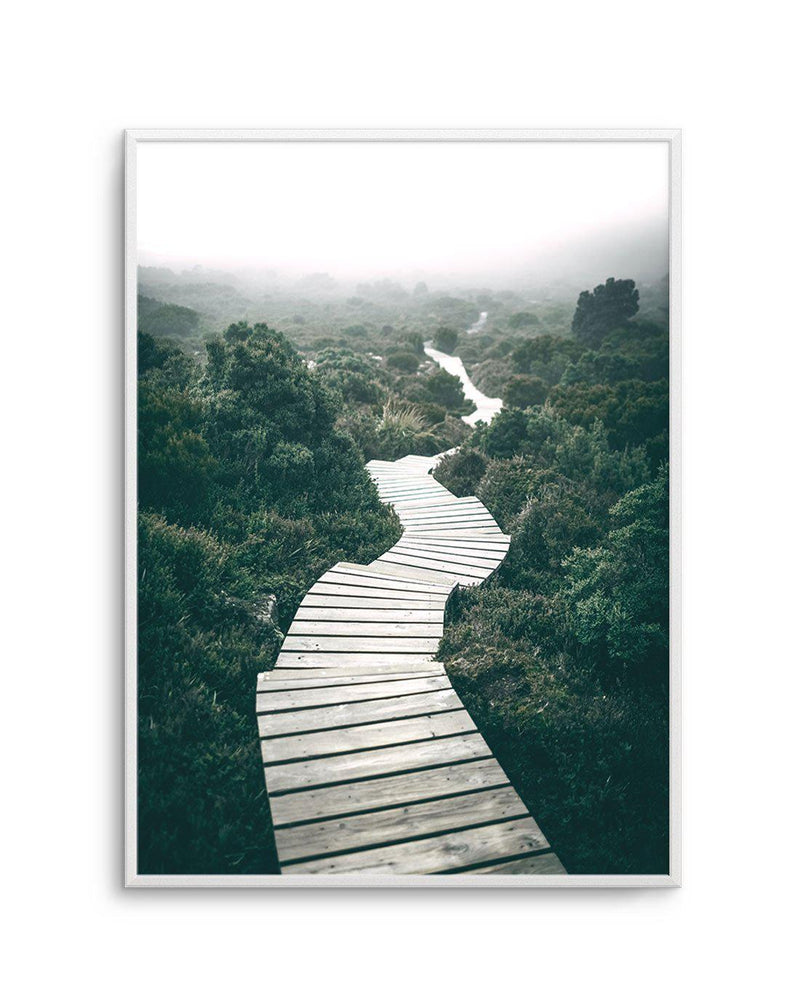 Along The Tracks | Tasmania Art Print-PRINT-Olive et Oriel-Olive et Oriel-A5 | 5.8" x 8.3" | 14.8 x 21cm-Unframed Art Print-With White Border-Buy-Australian-Art-Prints-Online-with-Olive-et-Oriel-Your-Artwork-Specialists-Austrailia-Decorate-With-Coastal-Photo-Wall-Art-Prints-From-Our-Beach-House-Artwork-Collection-Fine-Poster-and-Framed-Artwork
