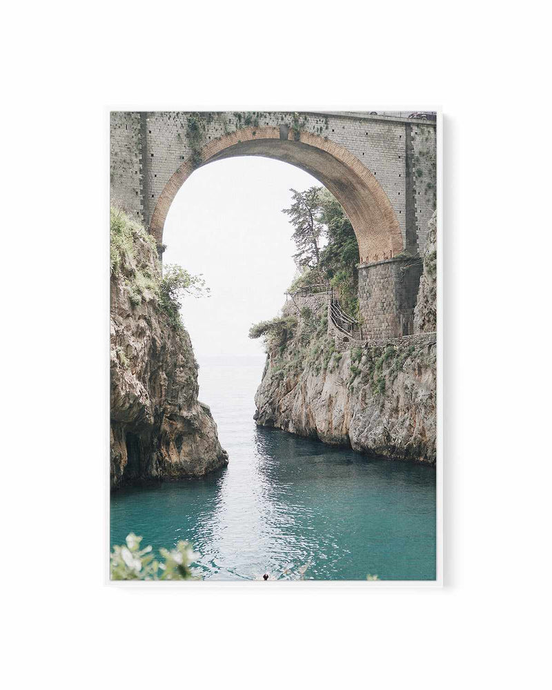 Amalfi Arch by Renee Rae | Framed Canvas Art Print