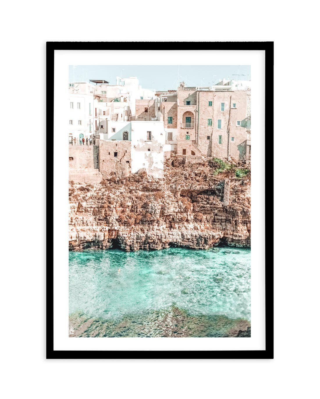 Amalfi Bliss No 1 Art Print-PRINT-Olive et Oriel-Olive et Oriel-A5 | 5.8" x 8.3" | 14.8 x 21cm-Black-With White Border-Buy-Australian-Art-Prints-Online-with-Olive-et-Oriel-Your-Artwork-Specialists-Austrailia-Decorate-With-Coastal-Photo-Wall-Art-Prints-From-Our-Beach-House-Artwork-Collection-Fine-Poster-and-Framed-Artwork