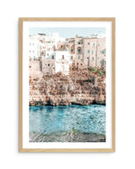 Amalfi Bliss No 2 Art Print-PRINT-Olive et Oriel-Olive et Oriel-A5 | 5.8" x 8.3" | 14.8 x 21cm-Oak-With White Border-Buy-Australian-Art-Prints-Online-with-Olive-et-Oriel-Your-Artwork-Specialists-Austrailia-Decorate-With-Coastal-Photo-Wall-Art-Prints-From-Our-Beach-House-Artwork-Collection-Fine-Poster-and-Framed-Artwork