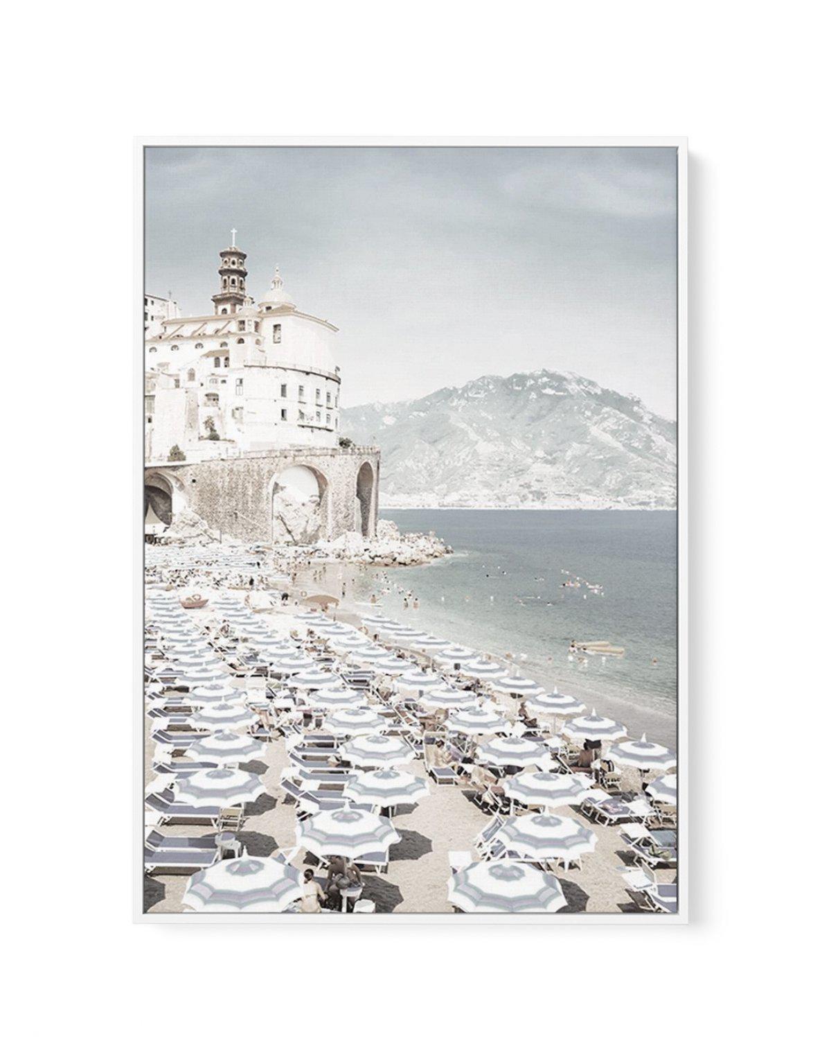 Amalfi Coast Life III | Framed Canvas-CANVAS-You can shop wall art online with Olive et Oriel for everything from abstract art to fun kids wall art. Our beautiful modern art prints and canvas art are available from large canvas prints to wall art paintings and our proudly Australian artwork collection offers only the highest quality framed large wall art and canvas art Australia - You can buy fashion photography prints or Hampton print posters and paintings on canvas from Olive et Oriel and have