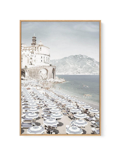 Amalfi Coast Life III | Framed Canvas-CANVAS-You can shop wall art online with Olive et Oriel for everything from abstract art to fun kids wall art. Our beautiful modern art prints and canvas art are available from large canvas prints to wall art paintings and our proudly Australian artwork collection offers only the highest quality framed large wall art and canvas art Australia - You can buy fashion photography prints or Hampton print posters and paintings on canvas from Olive et Oriel and have