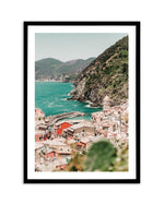 Amalfi Summer I by Jovani Demetrie Art Print-PRINT-Olive et Oriel-Jovani Demetrie-A5 | 5.8" x 8.3" | 14.8 x 21cm-Black-With White Border-Buy-Australian-Art-Prints-Online-with-Olive-et-Oriel-Your-Artwork-Specialists-Austrailia-Decorate-With-Coastal-Photo-Wall-Art-Prints-From-Our-Beach-House-Artwork-Collection-Fine-Poster-and-Framed-Artwork