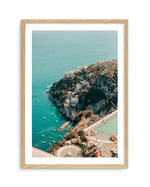 Amalfi Summer II by Jovani Demetrie Art Print-PRINT-Olive et Oriel-Jovani Demetrie-A5 | 5.8" x 8.3" | 14.8 x 21cm-Oak-With White Border-Buy-Australian-Art-Prints-Online-with-Olive-et-Oriel-Your-Artwork-Specialists-Austrailia-Decorate-With-Coastal-Photo-Wall-Art-Prints-From-Our-Beach-House-Artwork-Collection-Fine-Poster-and-Framed-Artwork