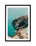 Amalfi Summer II by Jovani Demetrie Art Print-PRINT-Olive et Oriel-Jovani Demetrie-A5 | 5.8" x 8.3" | 14.8 x 21cm-Black-With White Border-Buy-Australian-Art-Prints-Online-with-Olive-et-Oriel-Your-Artwork-Specialists-Austrailia-Decorate-With-Coastal-Photo-Wall-Art-Prints-From-Our-Beach-House-Artwork-Collection-Fine-Poster-and-Framed-Artwork